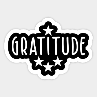 Gratitude Sticker